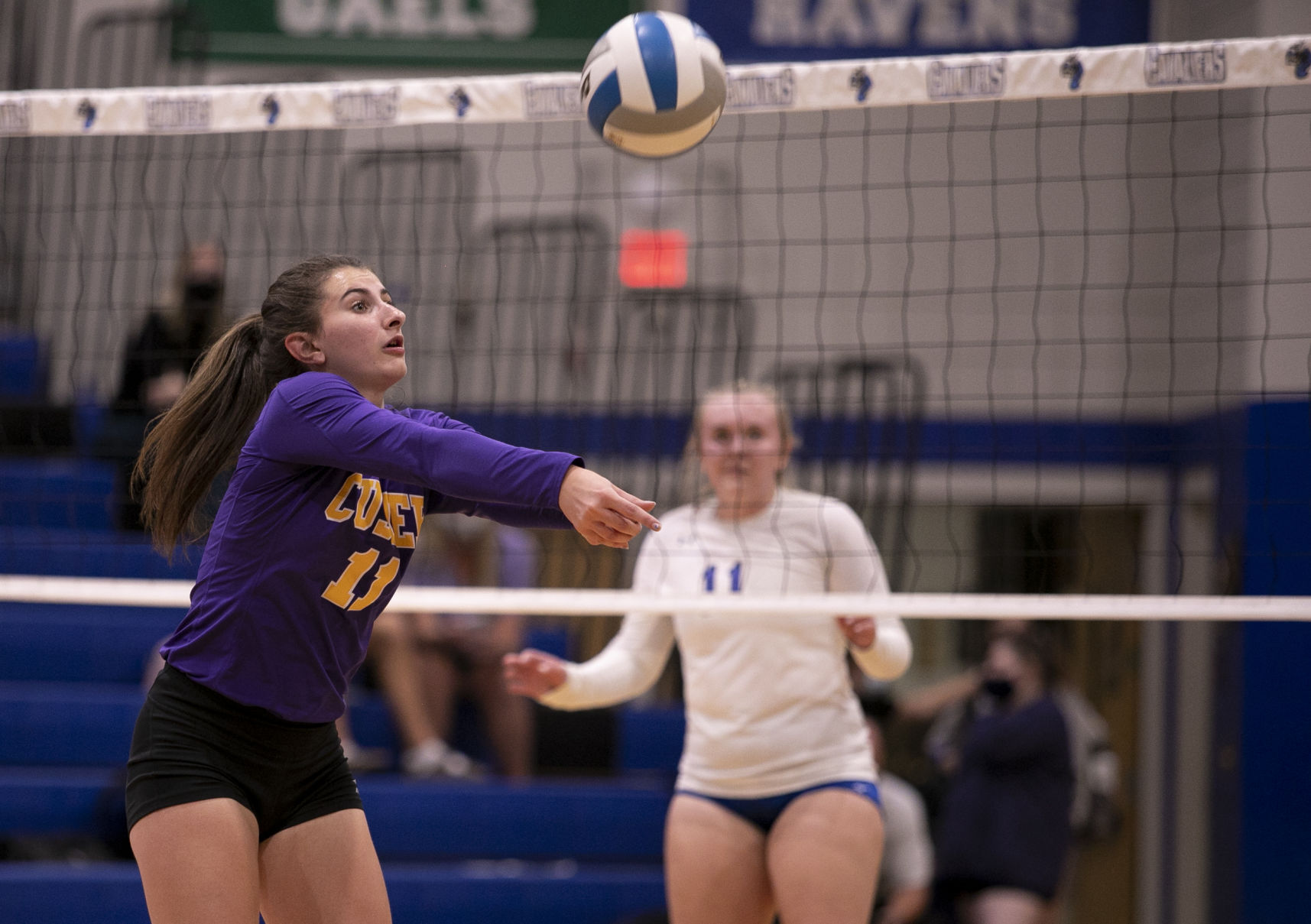 PHOTOS: Custer volleyball at St. Thomas More